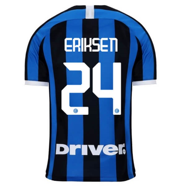 Camiseta Inter Milan NO.24 Eriksen 1ª 2019-2020 Azul
